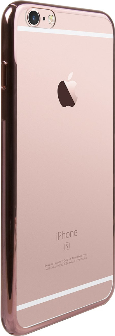 Muvit Bling Apple iPhone 6/6s Back Cover Roze is nooit meer leverbaar