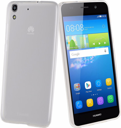 Muvit Crystal Soft Huawei P8 Lite (2017) Back Cover Transparant is nooit meer leverbaar