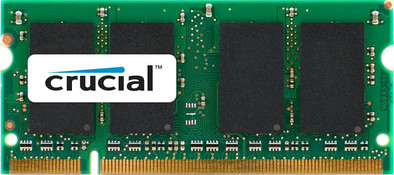 Crucial 2 GB SODIMM DDR2-800 is nooit meer leverbaar