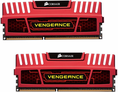 Corsair Vengeance 16 GB DIMM DDR3-1600 CL 10 rood 2 x 8 GB is nooit meer leverbaar