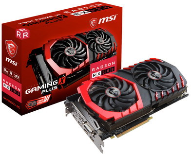 MSI Radeon RX 580 Gaming X+ 8GB is nooit meer leverbaar