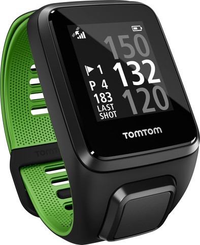 TomTom Golfer SE Black/Green Coolblue Smartwatches