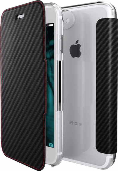 X-Doria Book Case Apple iPhone 7 Plus&#x2F;8 Plus Zwart is nooit meer leverbaar