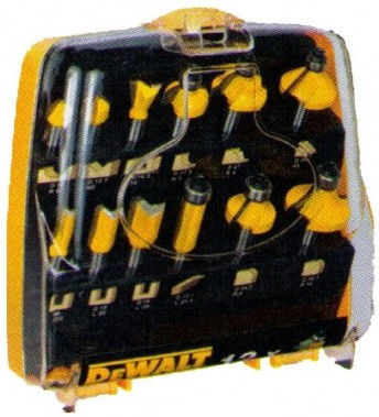 DeWalt 12-delige Frezenset DR9992 is nooit meer leverbaar