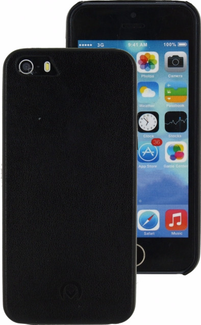 Mobilize Leather Case Apple iPhone 5/5S/SE Zwart is nooit meer leverbaar
