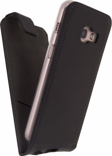 Mobilize Classic Gelly Samsung Galaxy A3 (2017) Flip Case Zwart is nooit meer leverbaar