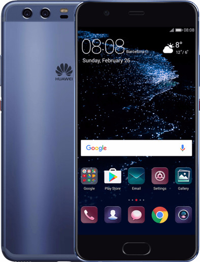 Huawei P10 Plus Blauw is nooit meer leverbaar