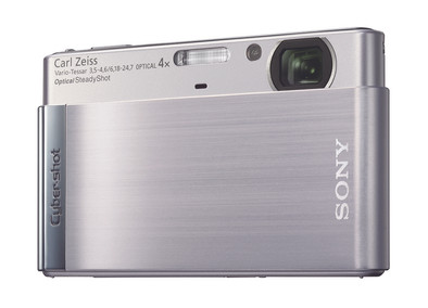 Sony CyberShot DSC-T90 Silver | Coolblue | Compactcamera's