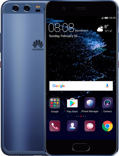Huawei P10 Blauw is nooit meer leverbaar