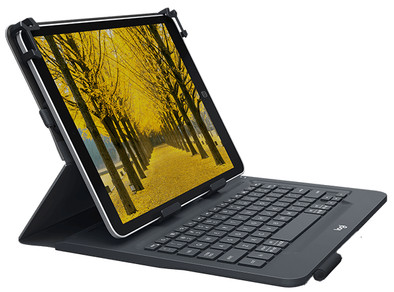 Logitech Universele 9-10 inch Folio Toetsenbord Hoes QWERTY is nooit meer leverbaar