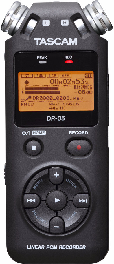 Tascam DR-05 V2 is nooit meer leverbaar