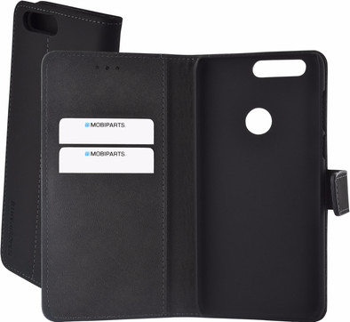 Mobiparts Premium Wallet Case Honor 8 Zwart is nooit meer leverbaar