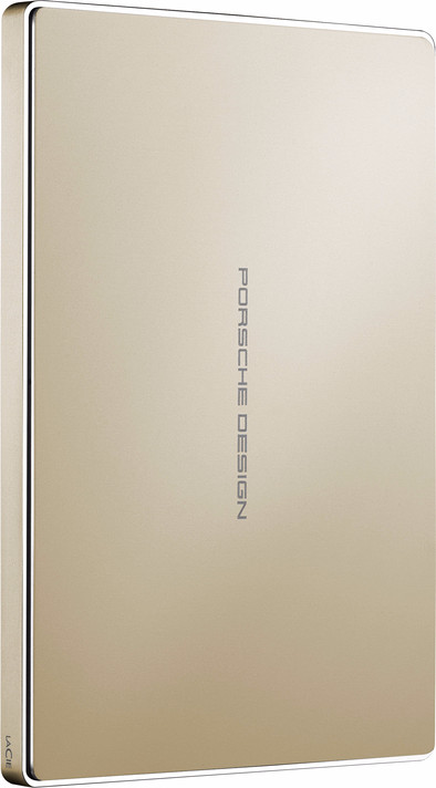 LaCie Porsche Design Mobile Drive Usb C 2 TB Goud is nooit meer leverbaar