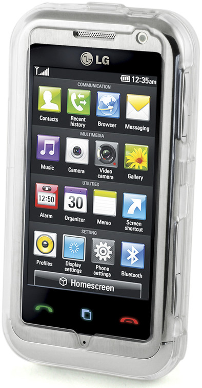 Qtrek Crystal Case LG Arena KM900 is nooit meer leverbaar