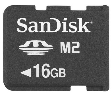SanDisk Memorystick Micro 16 GB is nooit meer leverbaar