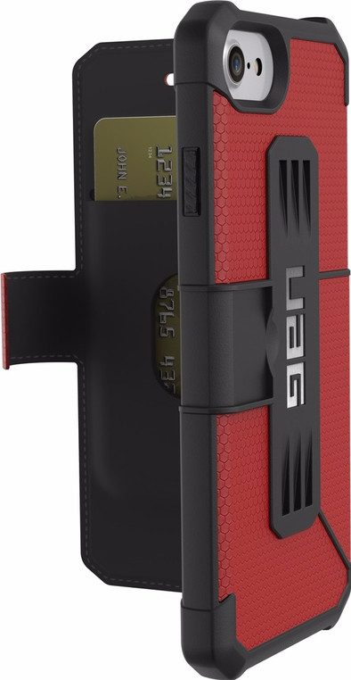 UAG Metropolis Apple iPhone 6/6s/7/8 Book Case Rood is nooit meer leverbaar