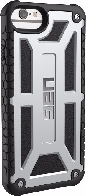 UAG Monarch Apple iPhone 6/6s/7/8 Back Cover Zilver is nooit meer leverbaar