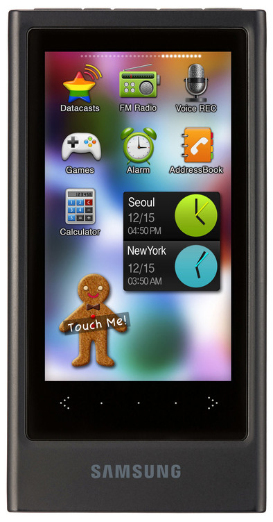 Samsung YP-P3JEB 16 GB is nooit meer leverbaar