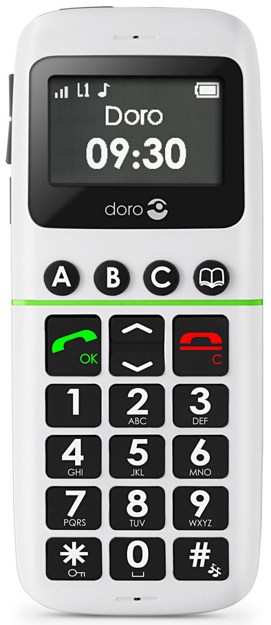 Doro 338 White GSM is nooit meer leverbaar