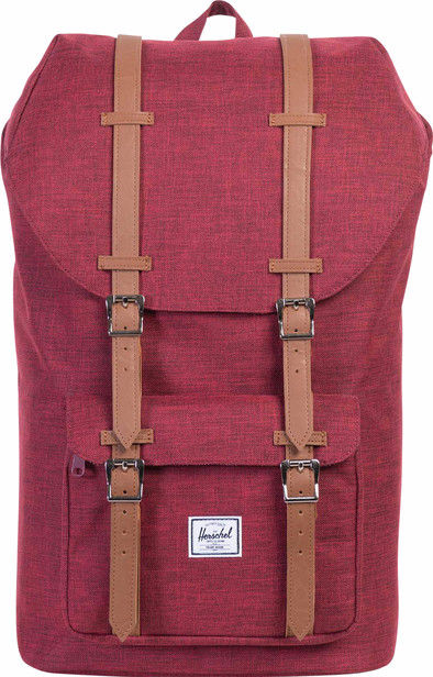Herschel Little America Winetasting Crosshatch/Tan Synthetic is nooit meer leverbaar
