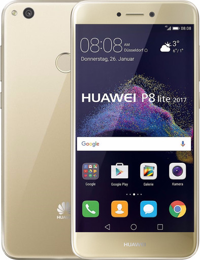 Huawei P8 Lite (2017) Goud is nooit meer leverbaar