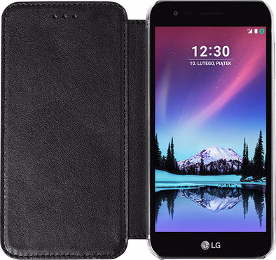 Azuri Booklet LG K4 (2017) Book Case Zwart is nooit meer leverbaar