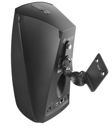 Cavus Muurbeugel HEOS 3 Zwart is nooit meer leverbaar