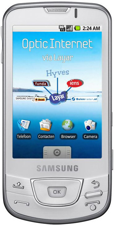 Samsung Galaxy I7500 White is nooit meer leverbaar