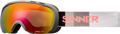 Sinner Marble OTG Matte Grey + Red Mirror Lens is nooit meer leverbaar
