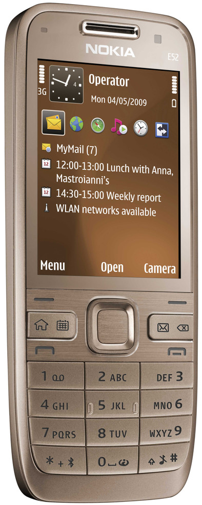 Nokia E52 Gold is nooit meer leverbaar