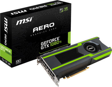 MSI GeForce GTX 1080Ti Aero 11G OC is nooit meer leverbaar