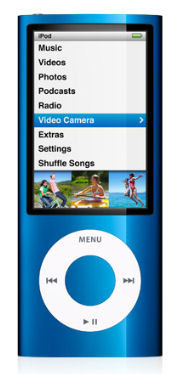 Apple iPod Nano 8 GB Blue (5G) is nooit meer leverbaar