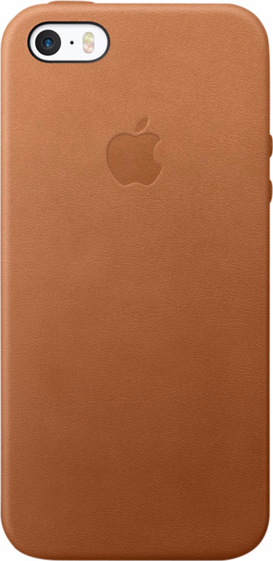 Apple iPhone 5/5S/SE Leather Case Bruin is nooit meer leverbaar