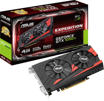 Asus Expedition GeForce GTX 1050Ti 4GB is nooit meer leverbaar