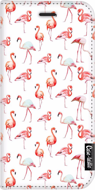 Casetastic Wallet Apple iPhone 7 Book Case Flamingo Party White is no longer available