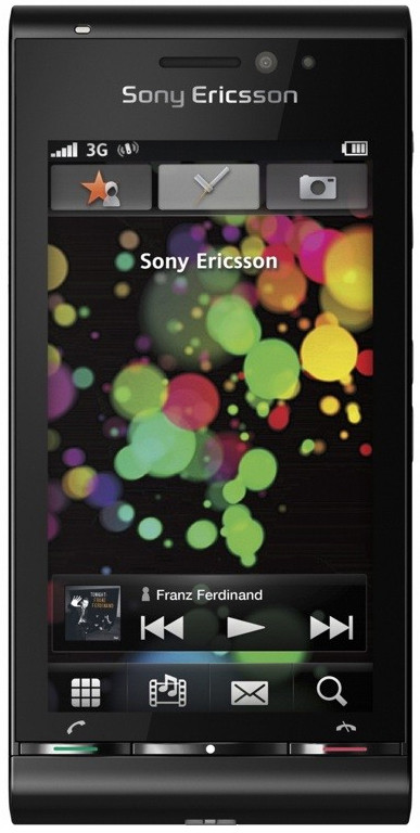 Sony Ericsson Satio U1i Black is nooit meer leverbaar