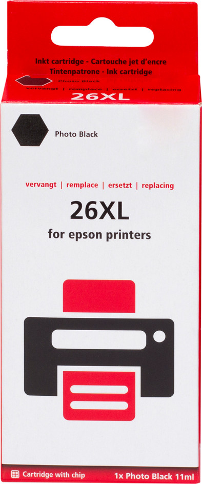 Pixeljet 26 XL (T2631) Photo Black for Epson printers (C13T26314010) is no longer available