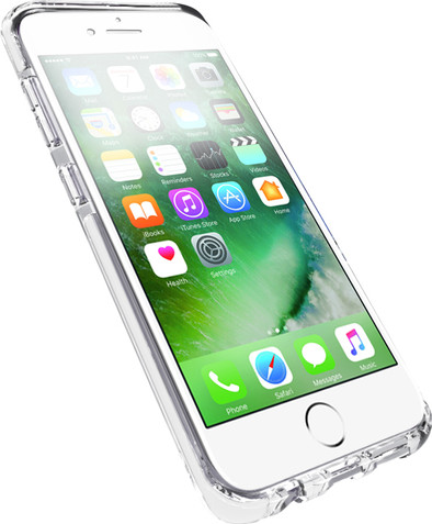 Azuri Flexible Bumper Apple iPhone 7 Plus/8 Plus Back Cover Wit is nooit meer leverbaar