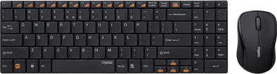 Rapoo 9060 Draadloos Toetsenbord en Muis AZERTY is nooit meer leverbaar