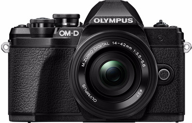 Olympus E-M10 Mark III Body Zwart + 14-42mm is nooit meer leverbaar