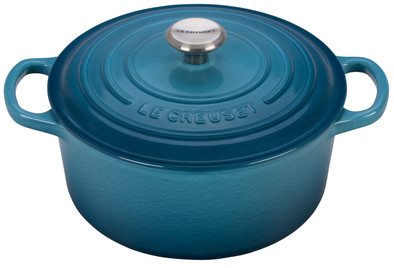 Le Creuset Signature Round Dutch Oven 24cm Marine is no longer available