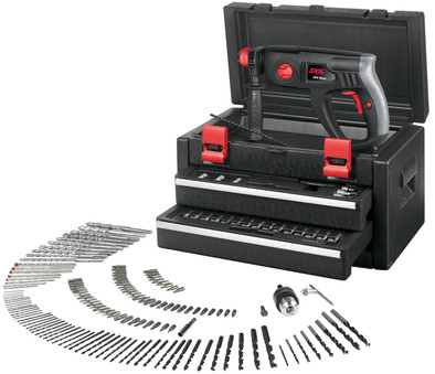 Skil 1740AX Boorhamer + 120 Accessoires + Koffer is nooit meer leverbaar