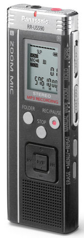 Panasonic RR-US590 Voice Recorder is nooit meer leverbaar