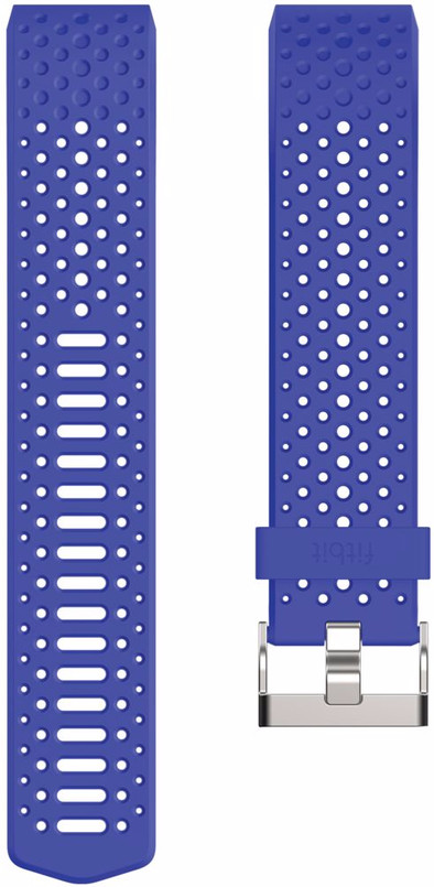 Fitbit Charge 2 Kunststof Horlogeband Blauw Large is nooit meer leverbaar