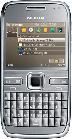 Nokia E72 Metal Grey QWERTY is nooit meer leverbaar