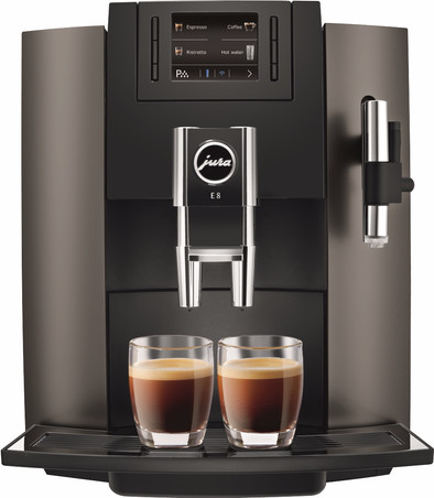 Jura E8 Dark Inox is nooit meer leverbaar