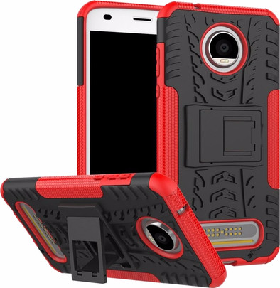 Just in Case Rugged Hybrid Moto Z2 Play Case Back Cover Red is no longer available