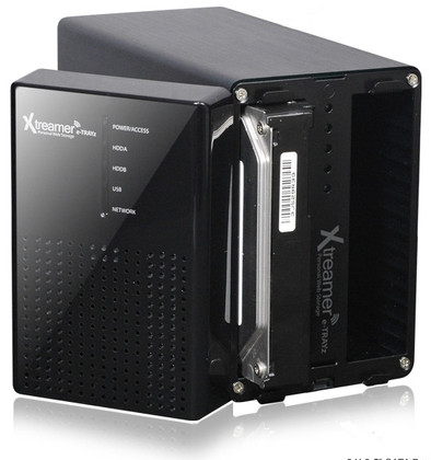 Xtreamer eTRAYz 2 Bay SATA NAS is nooit meer leverbaar