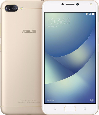 Asus Zenfone 4 Max 5.5 inch Goud is nooit meer leverbaar