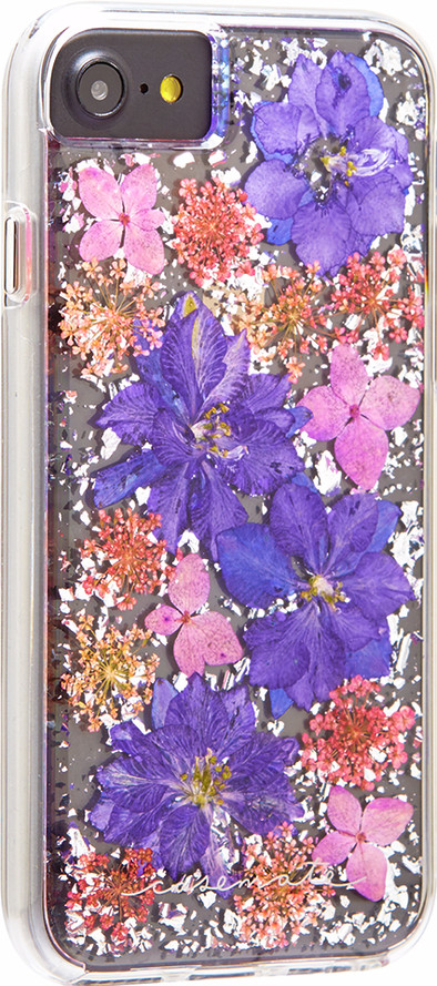 Case-Mate Karat Petals Apple iPhone 7/8 Back Cover Paars is nooit meer leverbaar